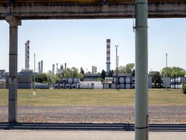 A Mol tiszaújvárosi üzeme 2026. május 22-én