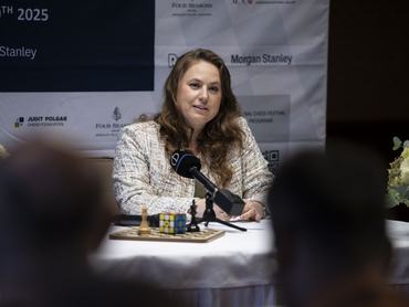 Polgár Judit nemzetközi sakknagymester 2025. szeptember 16-án