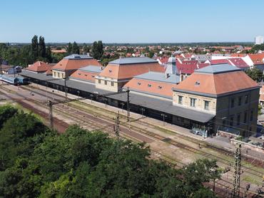 Szeged, 2020. július 1. A szegedi vasútállomás 2020. július 1-jén.MTI/Máthé Zoltán