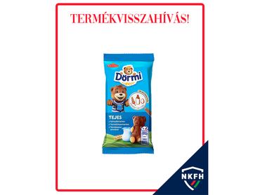 Termékvisszahívás - Dörmi Tejes krémmel töltött piskóta penész jelenléte miatt