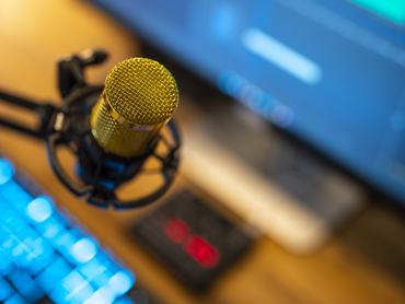 Studio Microphone Recording Podcast Audio