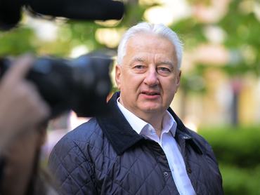 Budapest, 2026. április 12.Semjén Zsolt miniszterelnök-helyettes nyilatkozik a sajtónak, miután leadta szavazatát az országgyûlési választáson a budapesti II. Rákóczi Ferenc Gimnáziumban kialakított szavazókörben 2026. április 12-én.MTI/Szigetváry Zsolt